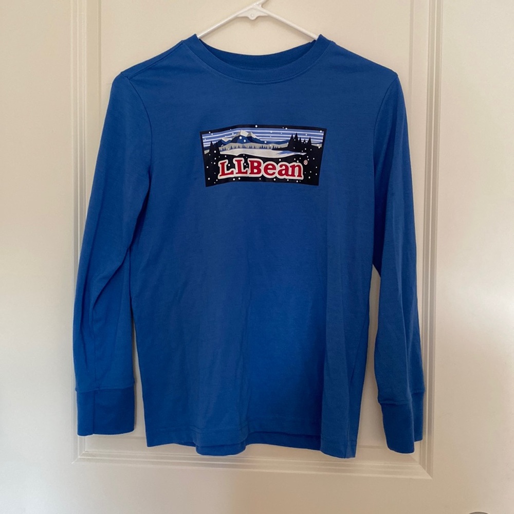 L.L. Bean girls long sleeve tee